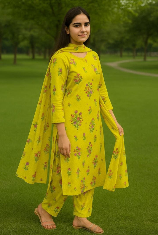 Digital Printed 3PC Suit -03