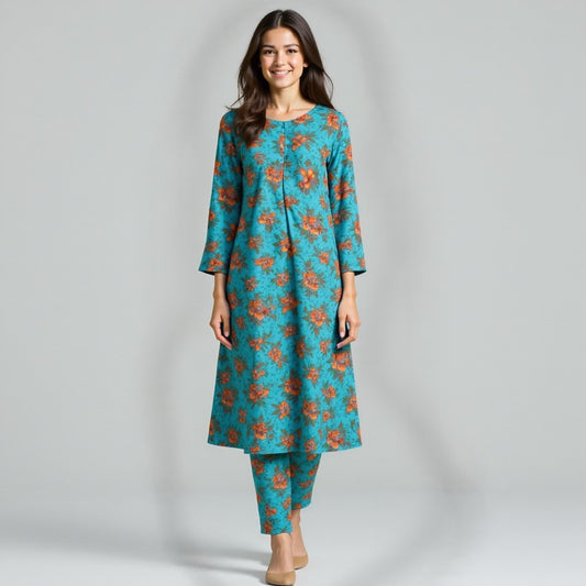 Digital Printed 2PC Suit -10