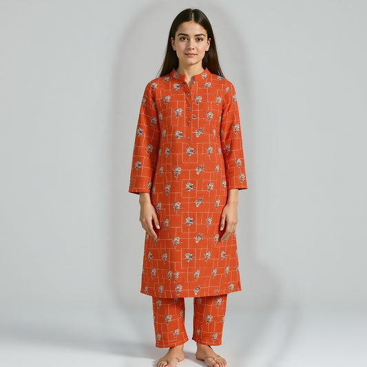 Digital Printed 2PC Suit -06