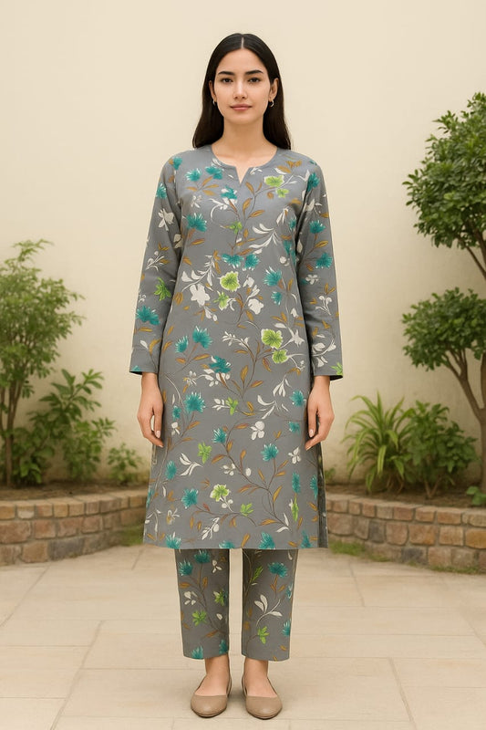 Digital Printed 2PC Suit -08
