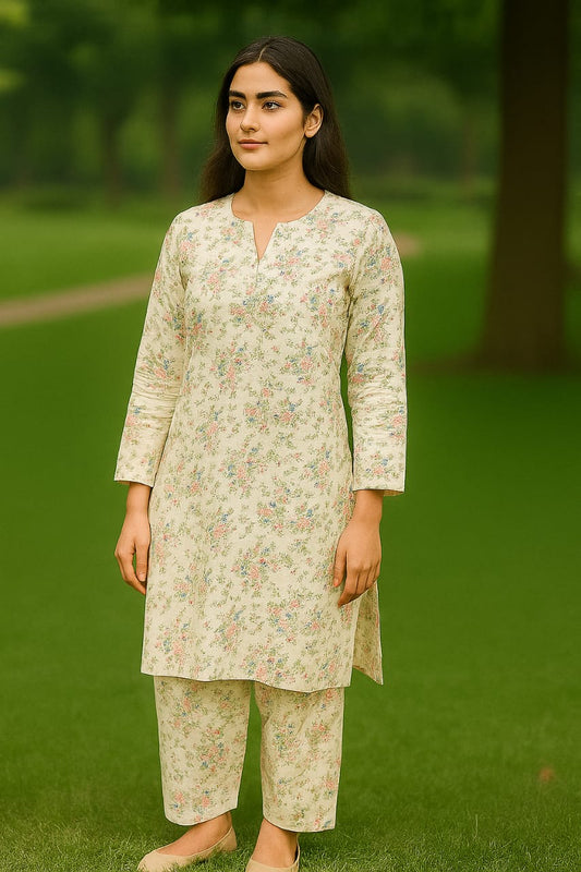 Digital Printed 2PC Suit -07